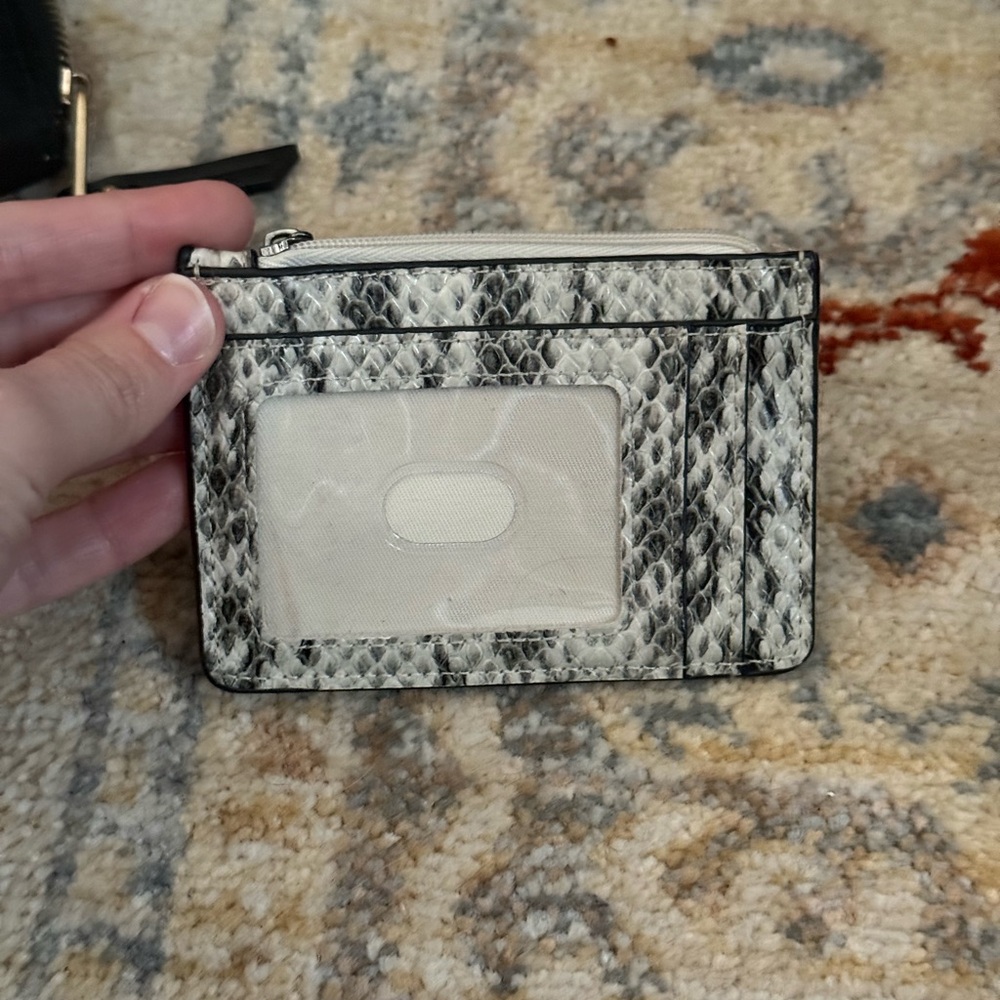 A New Day Snakeskin Card Holder